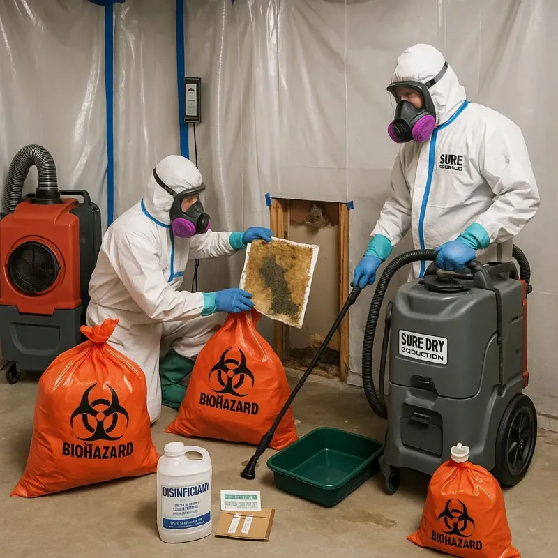 Contaminated Water Handling Protocols process in Morris, IL