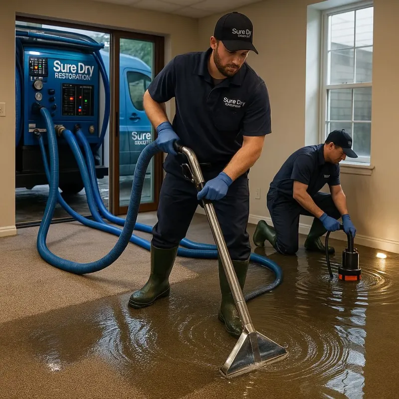 Water Extraction and Removal process in Morris, IL